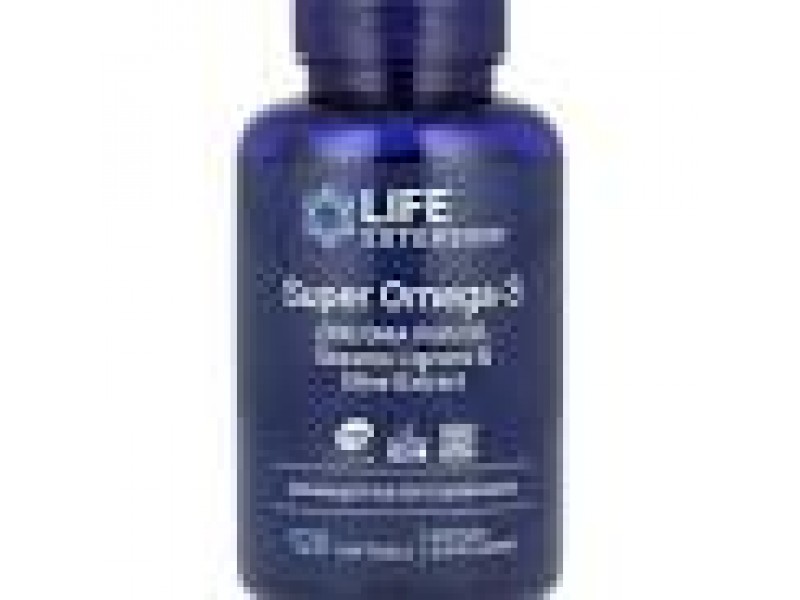 Life Extension Mega EPA/DHA – Омега-3 жирные кислоты, 120 гелевых капсул