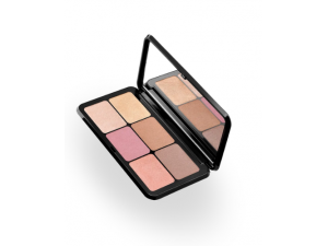 Палетка для макіяжу обличчя Kiko Milano irresistible Total Look Face Powder Palette 01 Light-Medium)