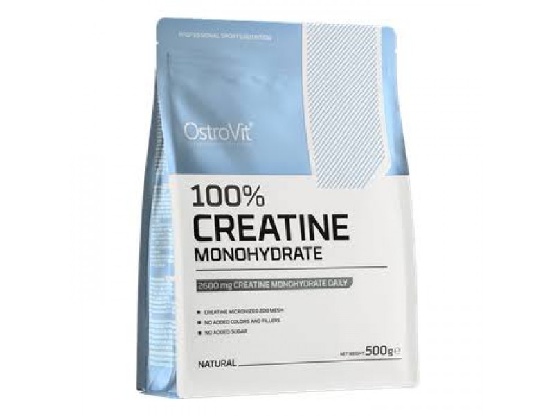 Креатин моногидрат OstroVit Creatine Monohydrate Без вкуса,500 г