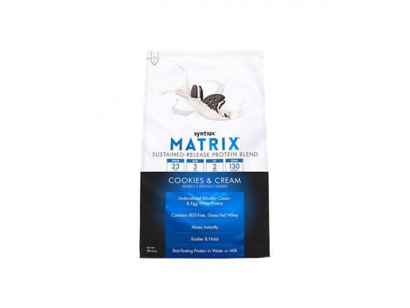 Комплексный протеин Syntrax Matrix 2.0 (907 г) — Вкус «Печенье с кремом» (Cookies & Cream)