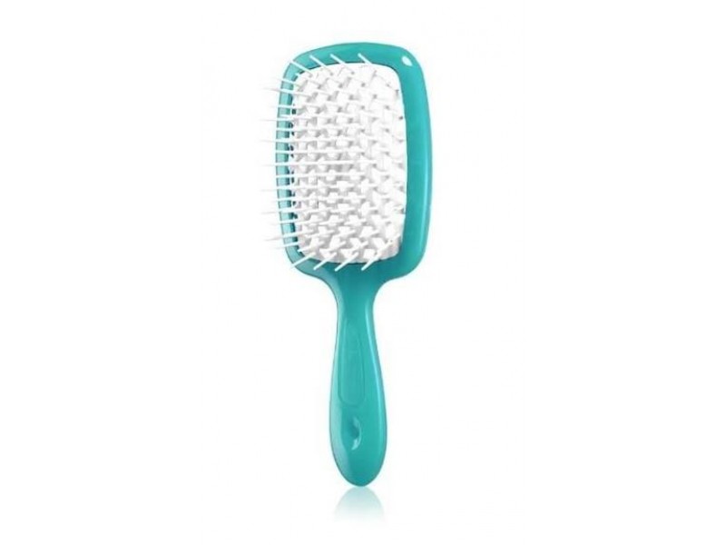 Расческа для волос Janeke Superbrush (белый с синим)