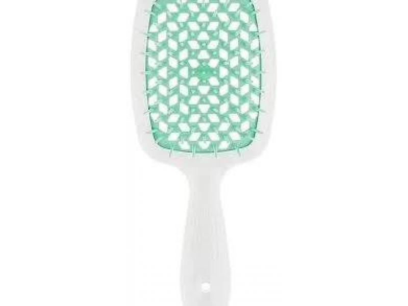 Расческа для волос Janeke Janeke SUPERBRUSH WHITE/GREEN