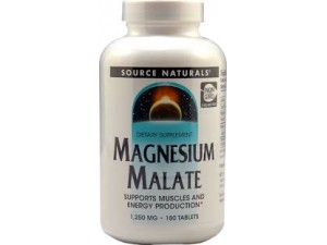 Малат магния для энергии и мышц Source Naturals Magnesium Malate 1250 мг (180 таблеток) Малат магния для энергии и мышц Source Naturals Magnesium Malate 1250 мг (180 таблеток)