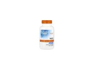 Метилсульфонилметан, МСМ, MSM with OptiMSM®, Doctor's Best, с OptiMSM®, 1500 мг, 120 таблеток