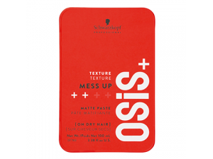 Матовий віск для волосся Schwarzkopf Professional Osis+ Mess Up Matt Gum Hair Wax 100ml