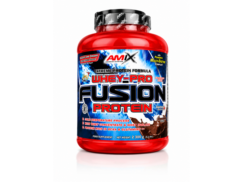 Протеин AMIX Whey-Pro Fusion Protein, шоколад, 2300 г Протеин AMIX Whey-Pro Fusion Protein, шоколад, 2300 г