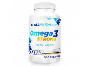 ALLNUTRITION Omega 3 Strong – Омега-3 з високим вмістом EPA і DHA, 90 капсул