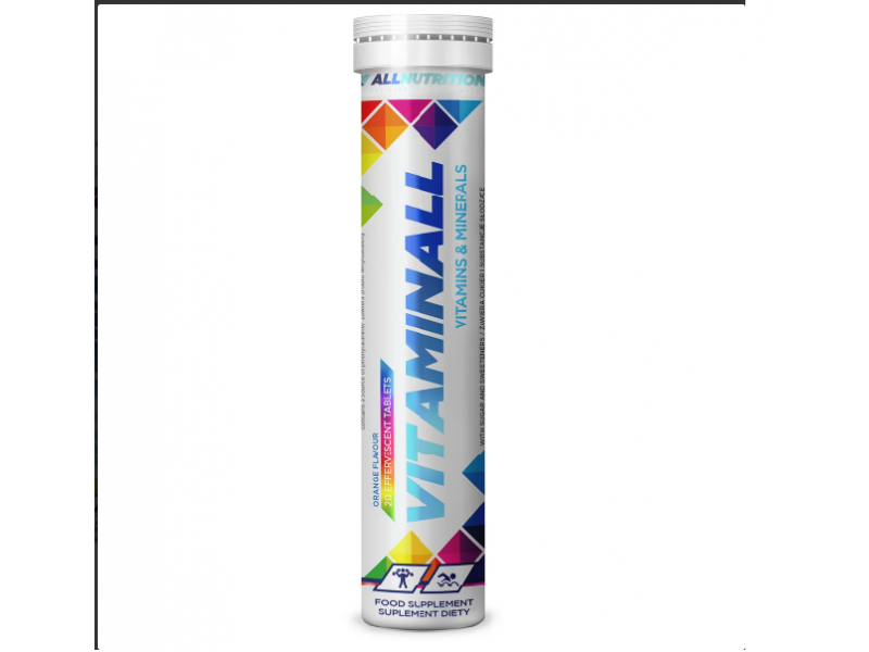 VITAMINALL Vitamins & Minerals – Шипучие Витамины и Минералы (20 табл.)