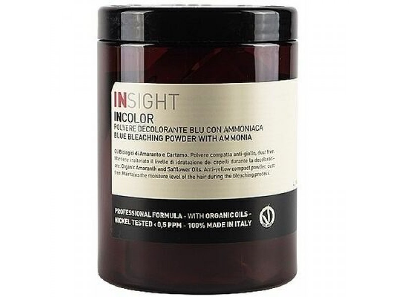 Біла освітлююча пудра з аміаком Insight Incolor White Bleaching Powder With Ammonia 500 гр
