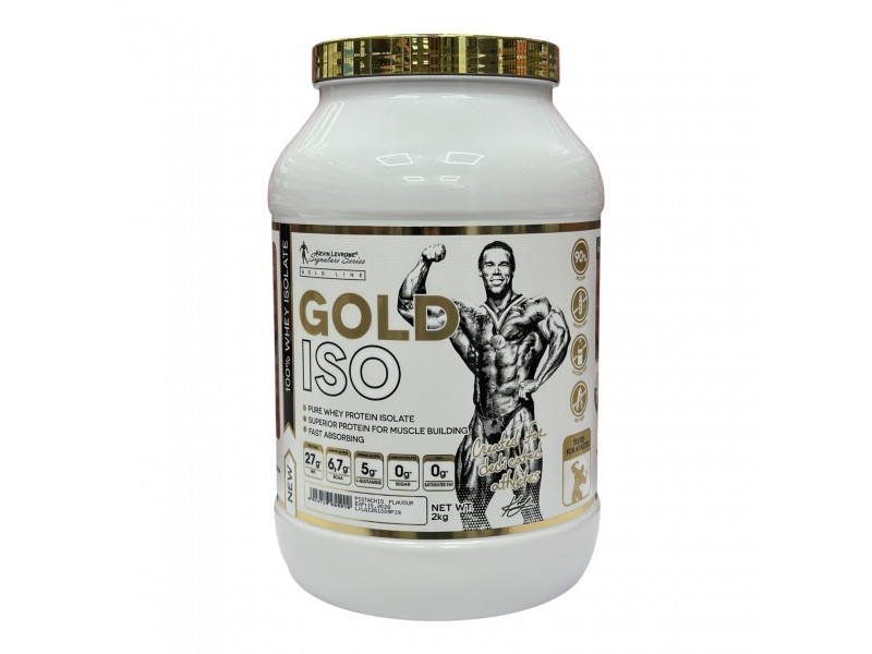 Протеин изолят Kevin Levrone Gold ISO — изолят сывороточного протеина для роста и восстановления мышц