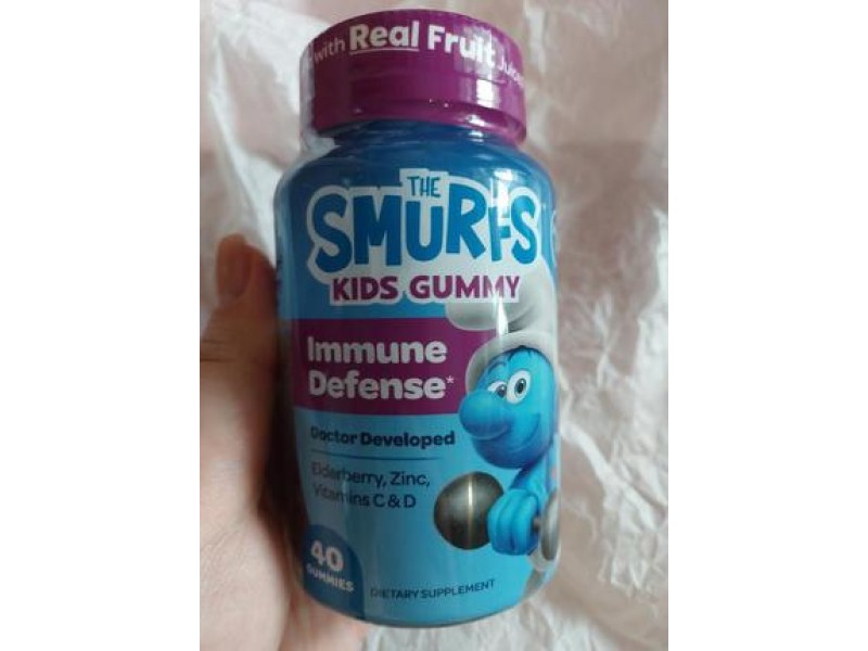 The Smurfs, жевательная добавка для укрепления иммунитета, 40 жевательных ко