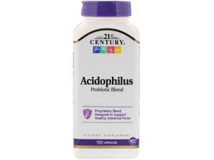 Смесь пробиотиков 21st Century Acidophilus 150 капсул