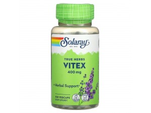 Solaray, Витекс 400 мг, Vitex, 100 капсул Solaray, Витекс 400 мг, Vitex, 100 капсул