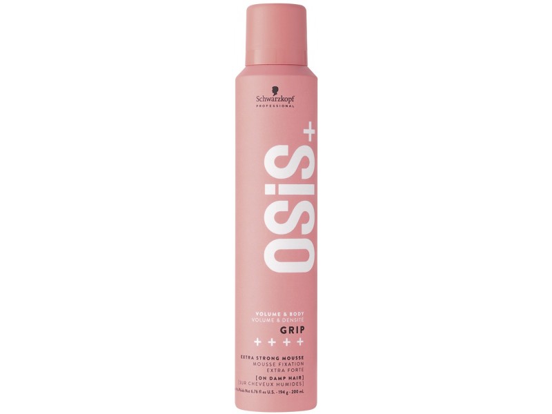Мусс сверхсильной фиксации Schwarzkopf Osis Grip super hold mousse 200 мл