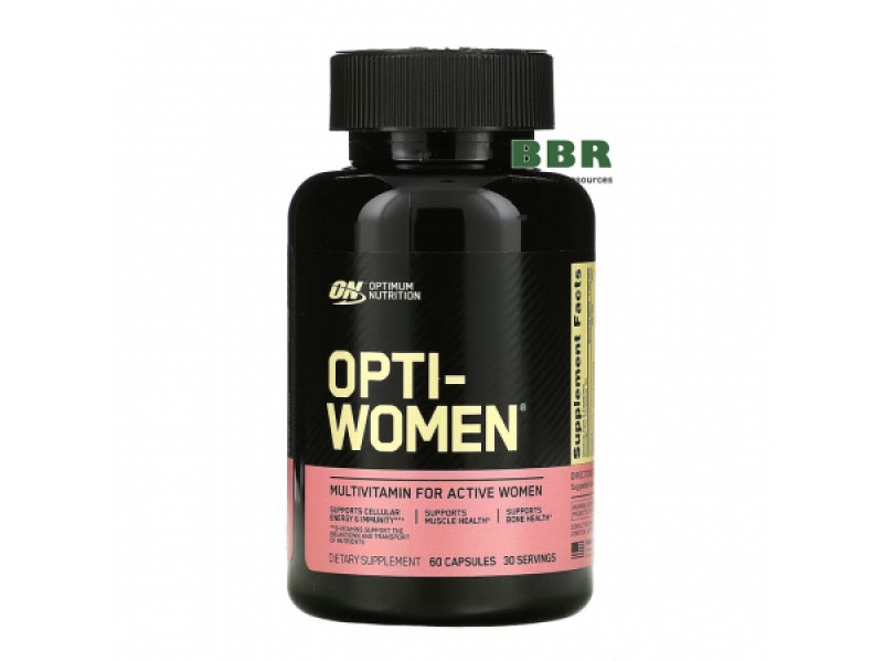 Opti Women 60 Caps, Optimum Nutrition – вітаміни для жінок
