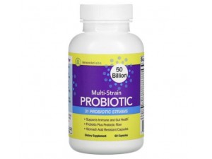 InnovixLabs, Мульти Пробіотик Multi-Strain Probiotic, 50 Billion, 60 капсул