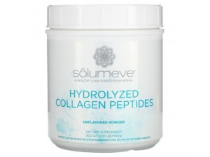 Solumeve, Radiant Beauty, пептиды гидролизованного коллагена, порошок с нейтральным вкусом, 460 г Solumeve, Radiant Beauty, пептиды гидролизованного коллагена, порошок с нейтральным вкусом, 460 г