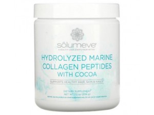 Solumeve, пептиды гидролизованного морского коллагена с какао, 206 г Solumeve, пептиды гидролизованного морского коллагена с какао, 206 г
