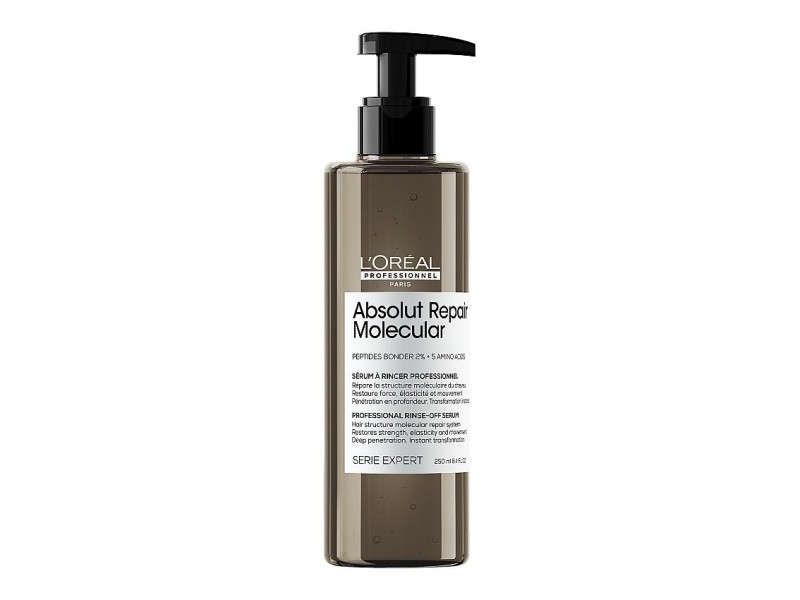 Змивна сироватка L'Oreal Professionnel Serie Expert Absolut Repair Molecular для відновлення пошкодженого волосся 250 мл