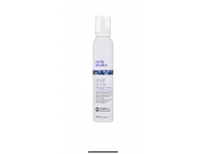 Milk Shake Silver Shine Whipped Cream кремова пінка для блонд волосся для нейтралізації жовтизни 200 ml