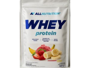 Протеин AllNutrition Whey Protein 908 г Полуниця-банан