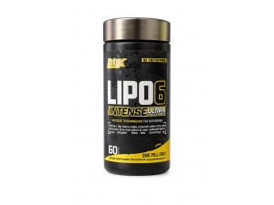 Жиросжигатель в капсулах Nutrex Research Lipo-6 Black Intense UC 60 капсул