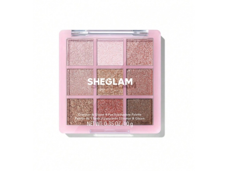 Палетка тіней для повік SHEGLAM Glimmer & Gleam 9-Pan Eyeshadow Palette