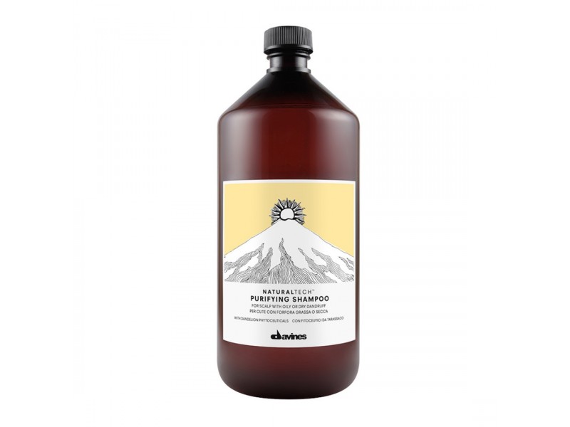 Очищаючий шампунь проти лупи Davines Natural Tech Purifying Shampoo 1 л
