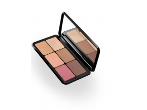 Палетка для макіяжу обличчя Kiko Milano Irresistible Total Look Face Powder Palette 02 Medium Dark