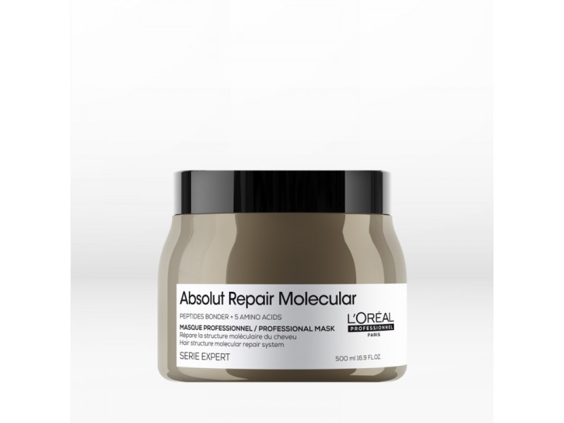 Маска для молекулярного восстановления структуры поврежденных волос L'Oreal Absolut Repair Molecular Mask 500 мл