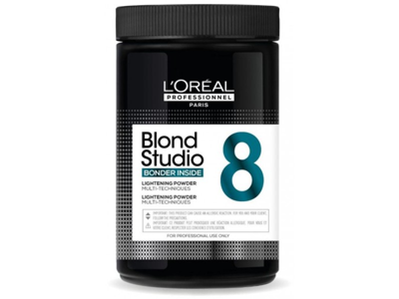 Пудра знебарвлююча 500 г L'Oreal Professionnel Blond Studio Bonder Inside Lightening Powder 8