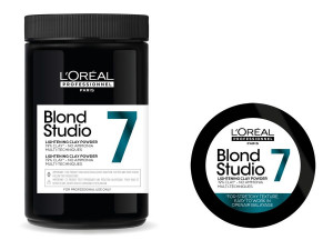 Багатофункціональна пудра для інтенсивного освітлення L'Oreal Professionnel Blond Studio Multi-Techniques Powder 500 г