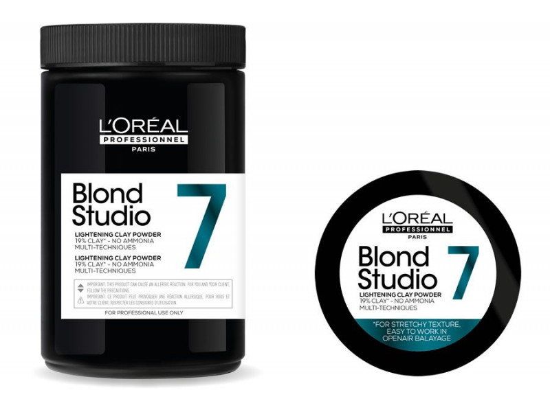 Багатофункціональна пудра для інтенсивного освітлення L'Oreal Professionnel Blond Studio Multi-Techniques Powder 500 г