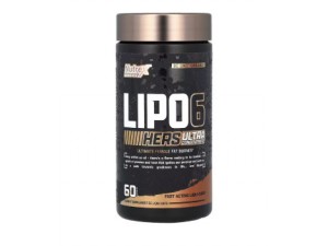 Жиросжигатель в капсулах Nutrex Lipo 6 Black Hers Ultra Concentrate 60кап