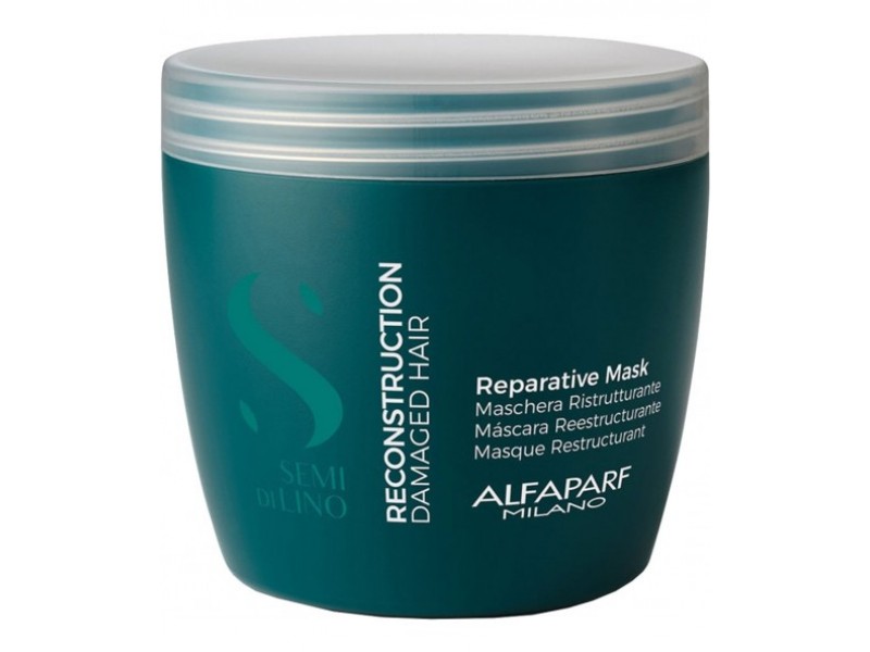 Маска для відновлення волосся Alfaparf Semi Di Lino Reconstruction Reparative Mask 500ml