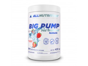 Предтренировочный комплекс AllNutrition Big Pump Pre-workout Formula 420 г Клубничный вкус