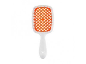 Расческа для волос Janeke SUPERBRUSH WHITE/ORANGE Расческа для волос Janeke SUPERBRUSH WHITE/ORANGE