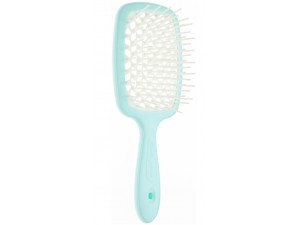 Гребінець для волосся Janeke Superbrush (блакитно-білий)