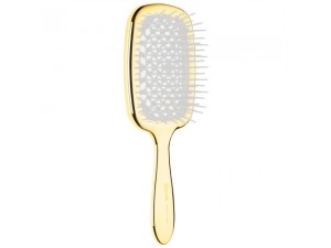 Гребінець для волосся Janeke Superbrush (золотий)