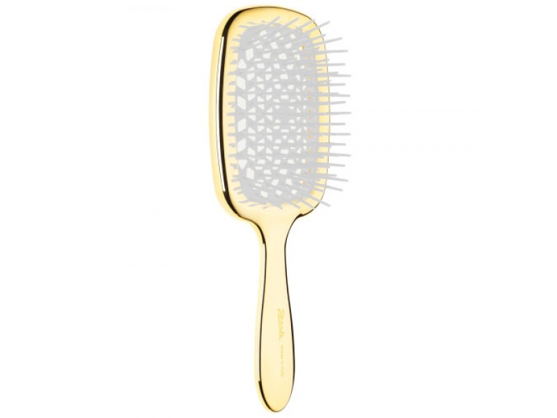 Гребінець для волосся Janeke Superbrush (золотий)