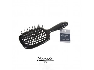 Расческа для волос Janeke Superbrush Carbon Line (черный карбон)