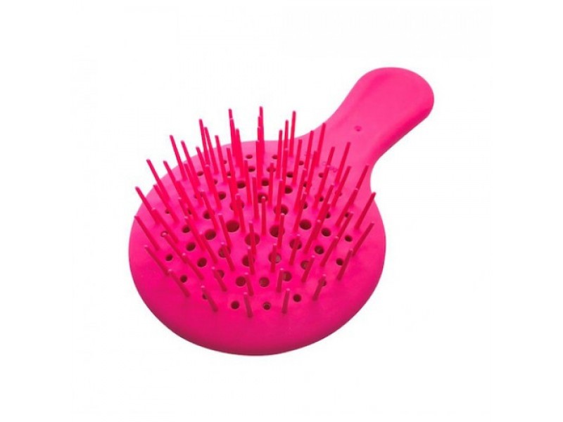 Мини расческа Janeke 1830 MINI Superbrush Малинова