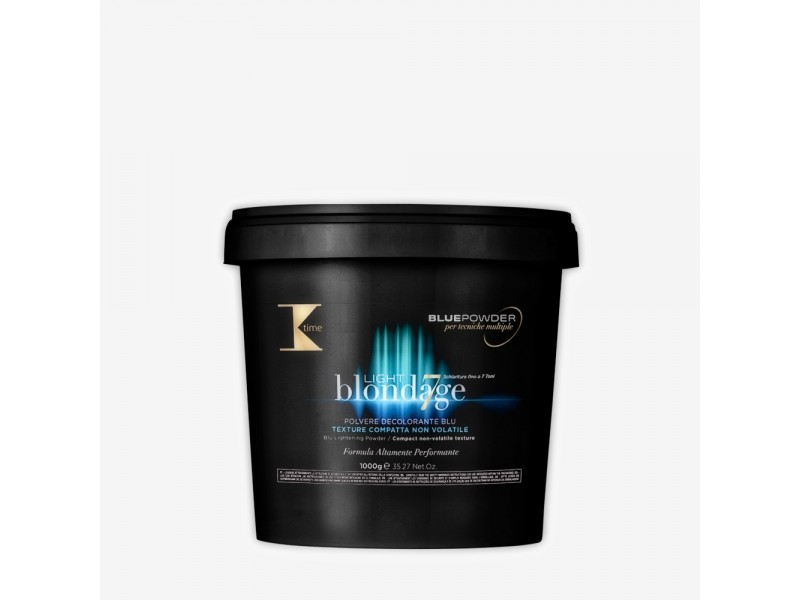 Осветляющий порошок для волос мульти блонд  K-Time Light blondage blue powder 1000g