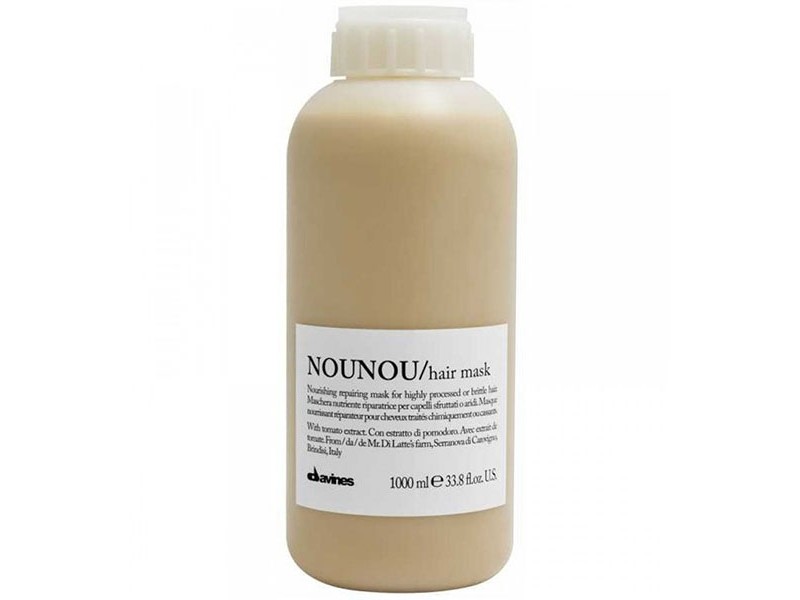 Восстанавливающая маска для глубокого питания волос 1000 мл  Davines Essential Haircare NouNou Hair Masc