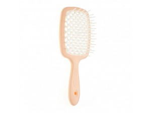 Гребінець для волосся Janeke Superbrush (біло-фуксія)