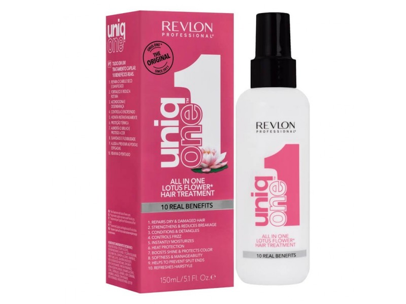 Маска-спрей для волос Лотос 10в1 REVLON Professional Uniq One All in one Hair Treatment Uniq One Lotus Flower