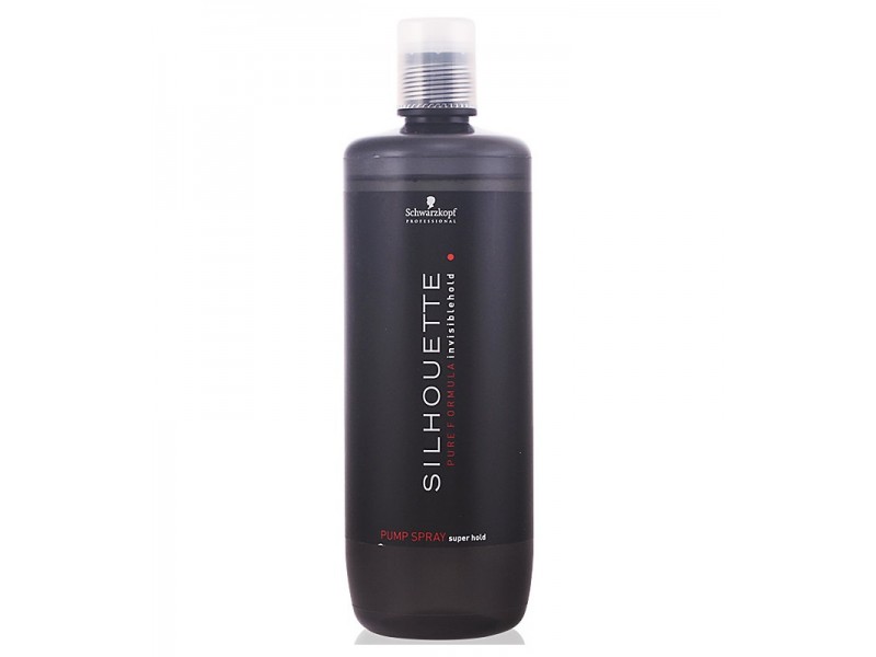 Рідкий лак для супер сильної фіксації Schwarzkopf professional silhouette pumpspray super hold 1000 мл