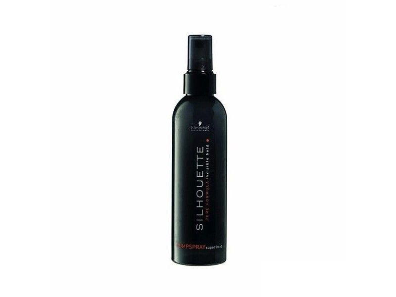 Помповый жидкий лак сильной фиксации Schwarzkopf professional silhouette pumpspray super hold 200 мл