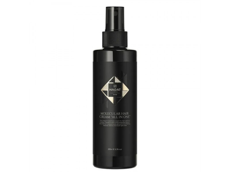 Молекулярний крем для волосся Hadat hydro molecular hair cream all in one 200 мл