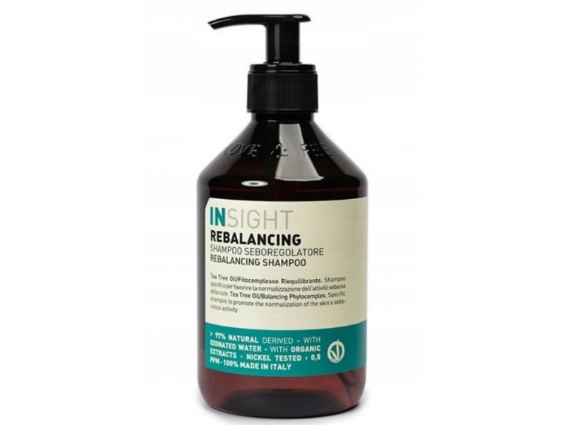 Шампунь для жирної шкіри голови Insight Rebalancing Shampoo 350 мл